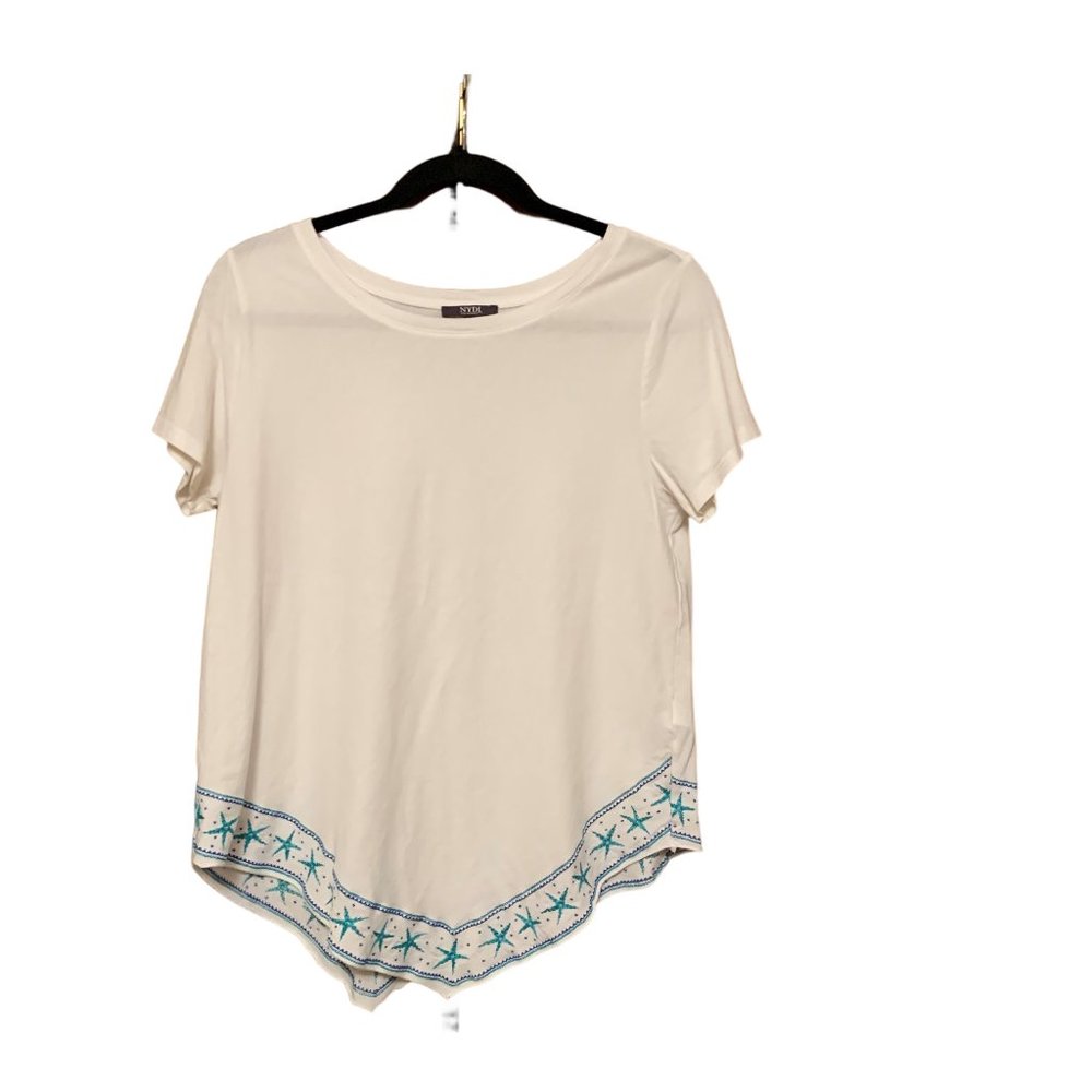 NYDJ White Tunic T-shirt, size small